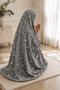 Namaz Chadar -jasmine-Grey