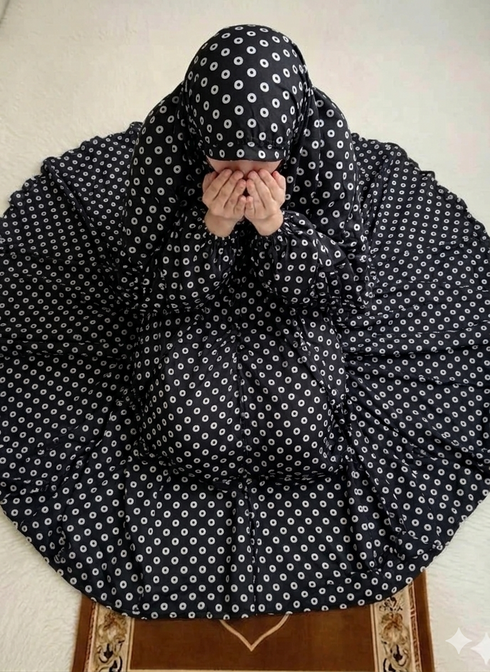 Namaz Chadar - Eiliyah- Black