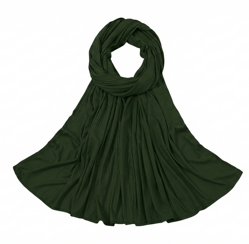 Premium Jersey Hijab - Olive