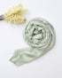 Velvet Silk Hijab - Mint