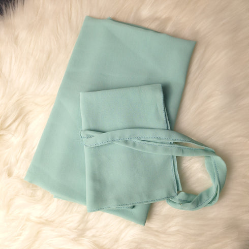 Hijab+Niqab - Serene Blue