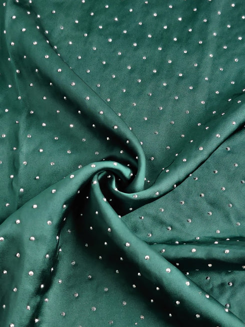Silk Stone Hijab - Emerald