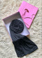 Plain Jersey Hijab - Black