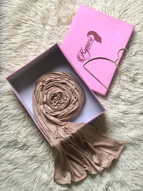Plain Jersey Hijab - Tuape
