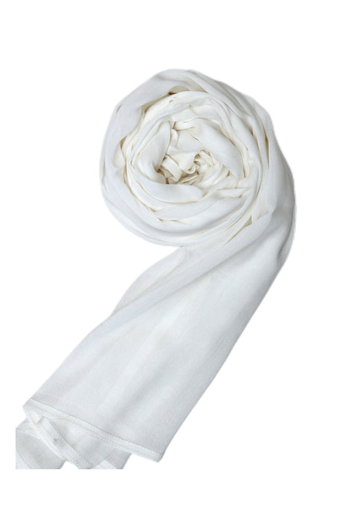 Modal Hijab- White