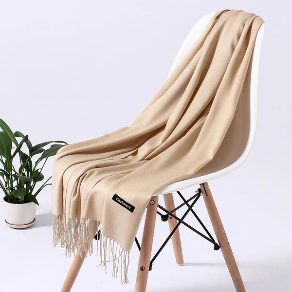 Pashmina Hijab - Skin freeshipping - Kyaari Fashion
