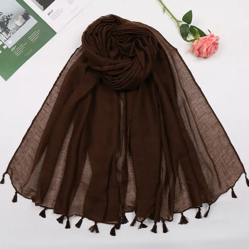 Plain Lawn Tassels - Brownie freeshipping - Kyaari Fashion