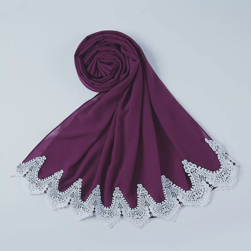 Luxe Georgette - Plum