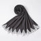 Luxe Georgette - Dark Grey