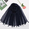 Plain Lawn Tassels - Navy Blue freeshipping - Kyaari Fashion