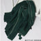 Crochet Tassel Hijab-Bottle Green freeshipping - Kyaari Fashion