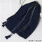 Crochet Tassel Hijab-Navy Blue freeshipping - Kyaari Fashion