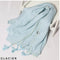 Crochet Tassel Hijab - Glacier freeshipping - Kyaari Fashion