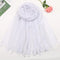 Plain Lawn Tassels - White freeshipping - Kyaari Fashion