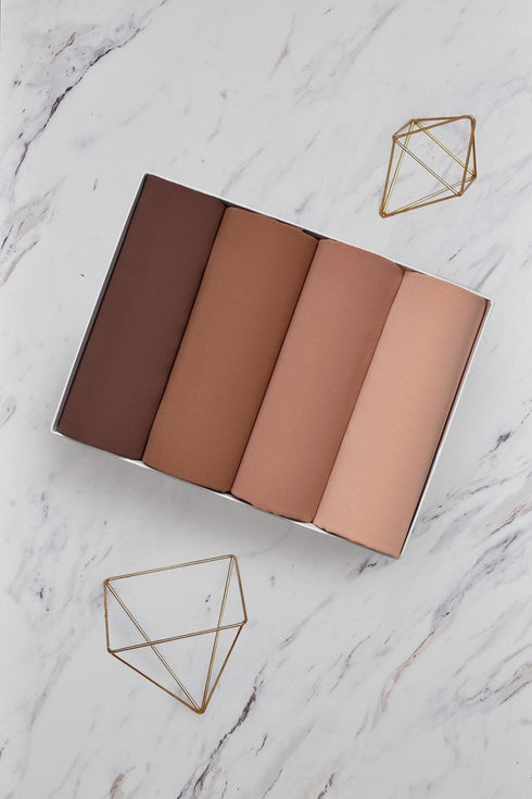 Georgette Chiffon - Bundle Of 4 freeshipping - Kyaari Fashion