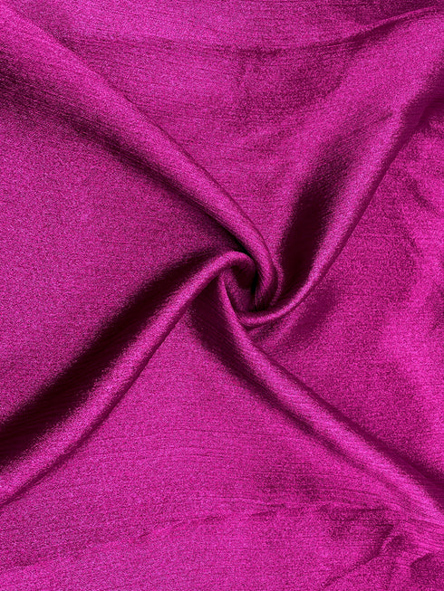 Crinkle Silk Hijab - Grape