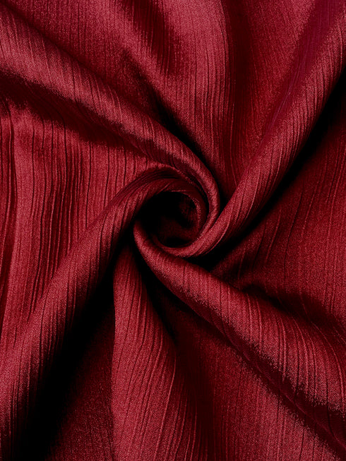 Crinkle Silk Hijab - Light Maroon