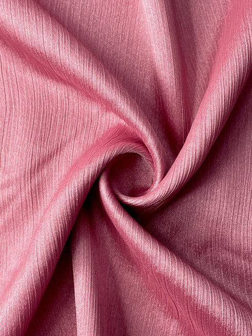 Crinkle Silk Hijab - Pink Mist