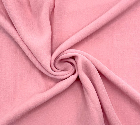 Crunch Georgette - Flamingo