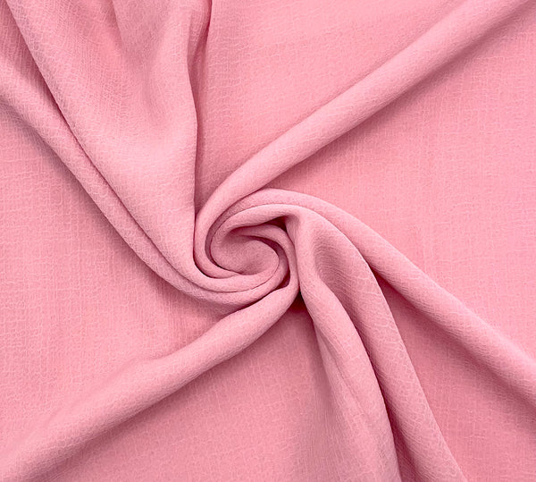 Crunch Georgette - Flamingo