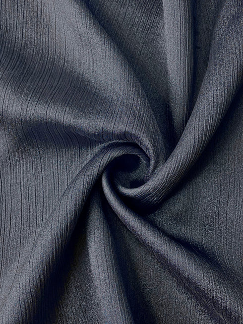 Crinkle Silk Hijab - Dark Grey