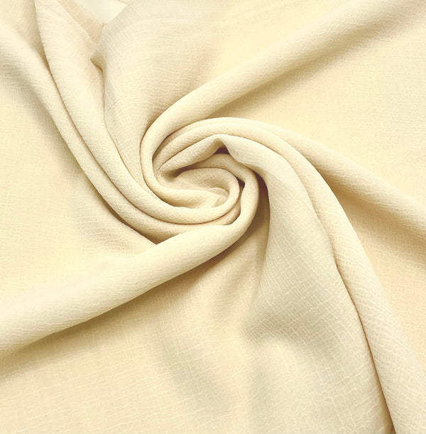 Crunch Georgette - Light Beige
