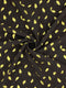 Georgette Gold Print - Brownie