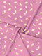 Georgette Gold Print - Pink