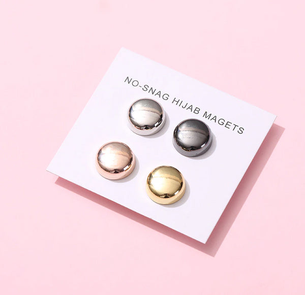 Hijab Magnet Metallic- Circle