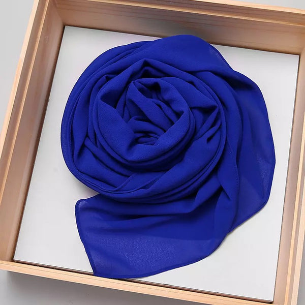 Georgette Chiffon - Ink Blue