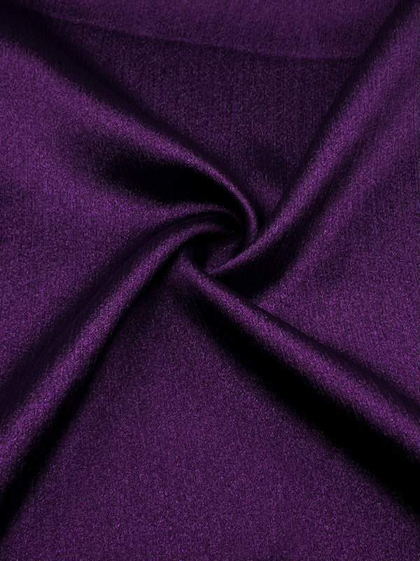 Crinkle Silk Hijab - Purple