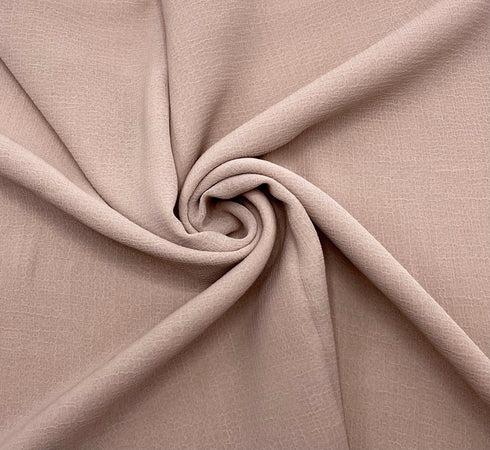 Crunch Georgette - Light Taupe