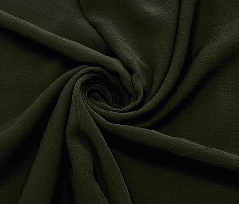 Crunch Georgette - Olive