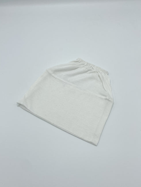 Beanie Hijab Cap - White