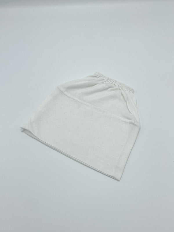 Beanie Hijab Cap - White