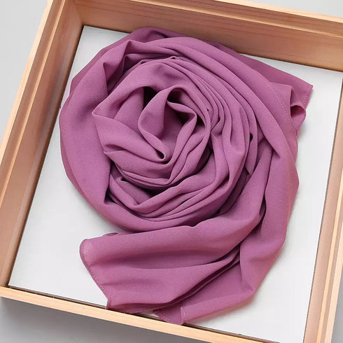 Georgette Chiffon - Ash Pink