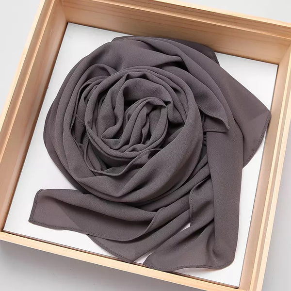 Georgette Chiffon - Graphite