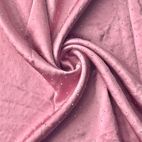 Silk Stone Hijab - PinkMist