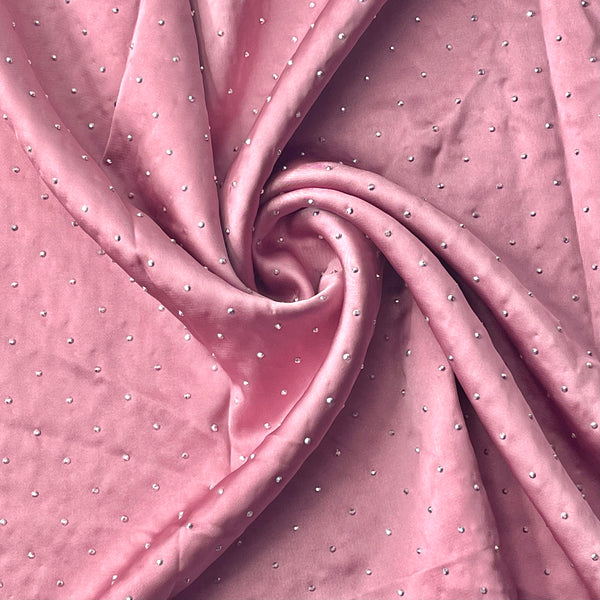 Silk Stone Hijab - PinkMist