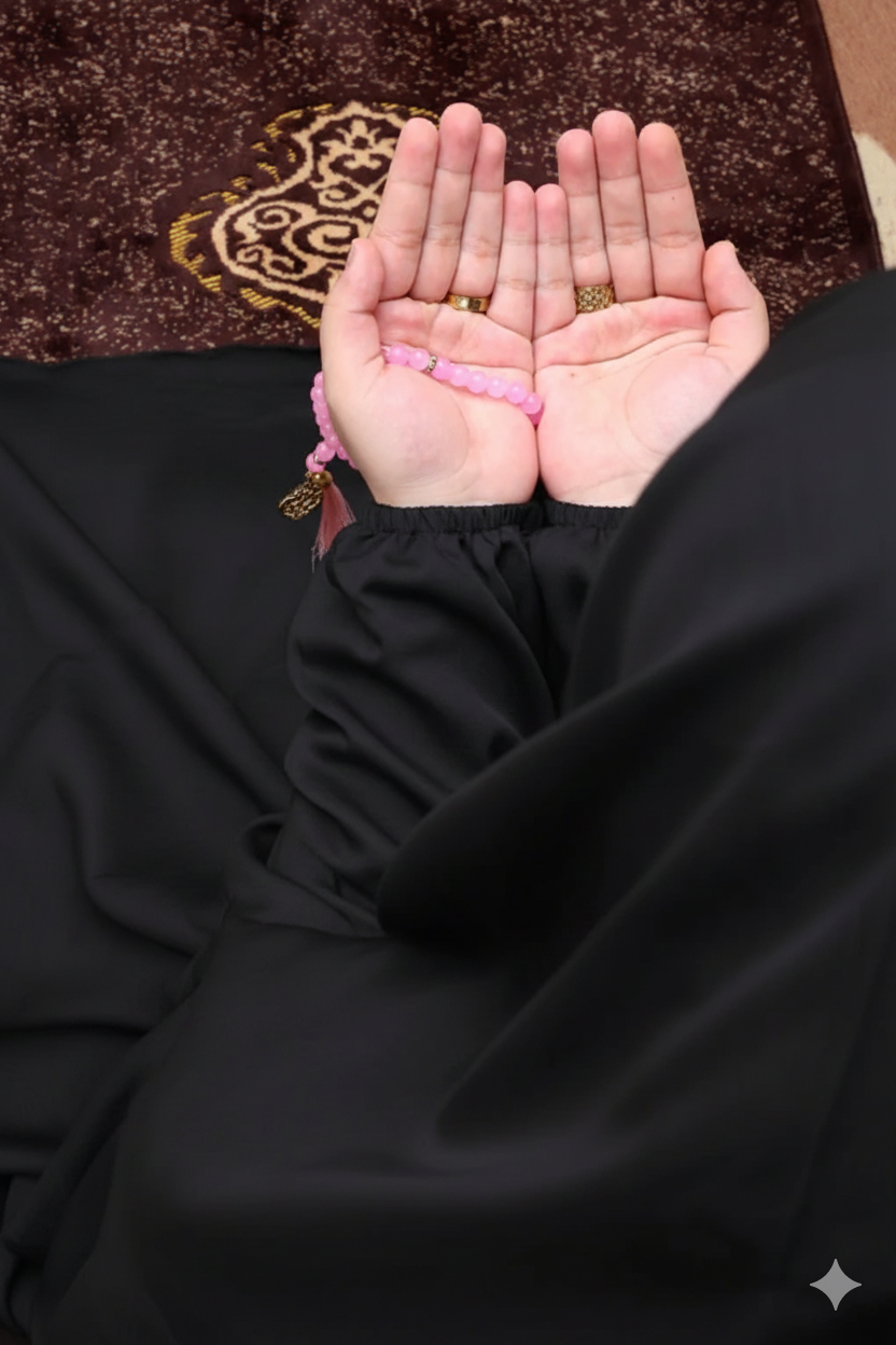 Namaz Chadar - Black