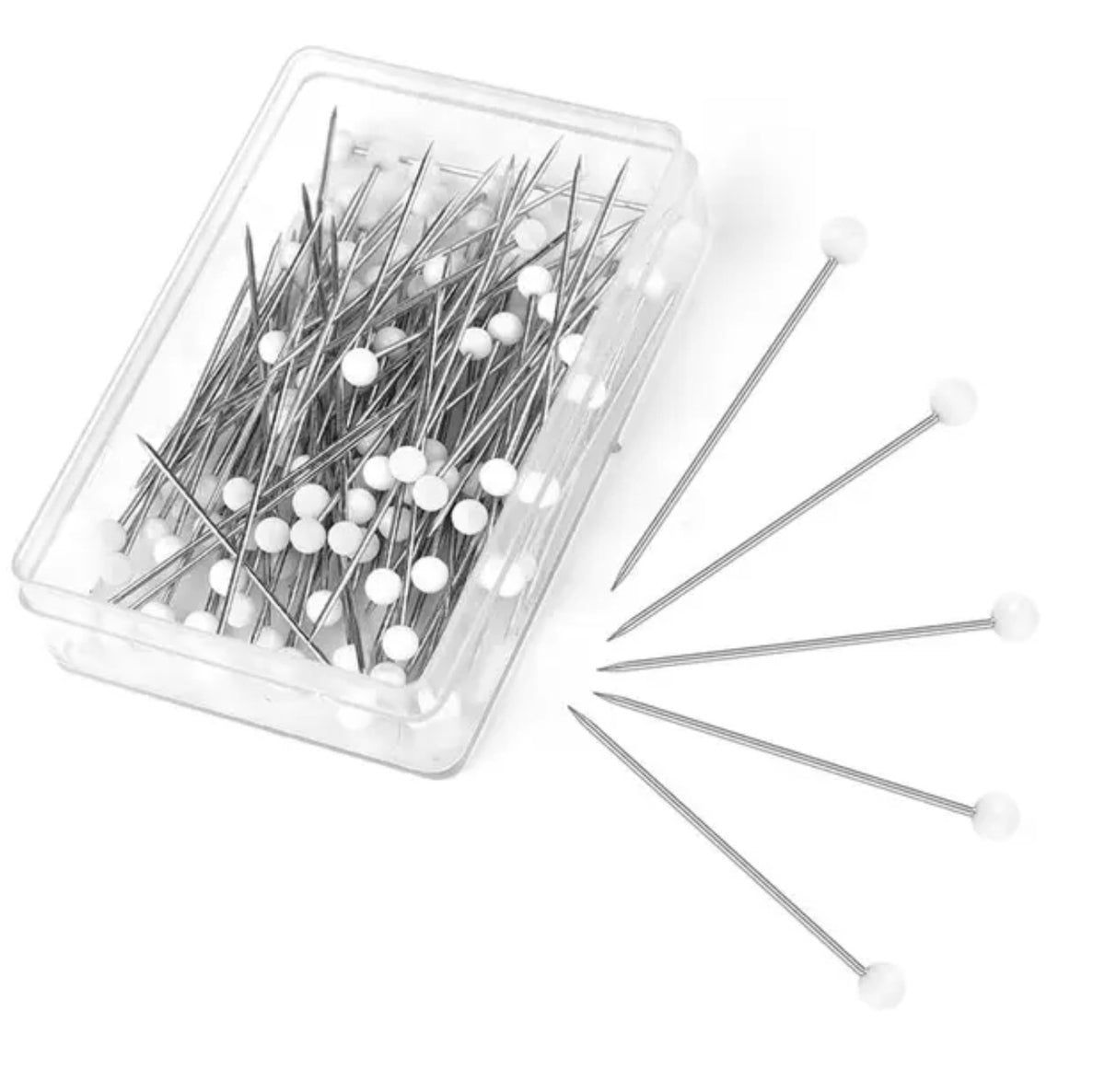Pin Matt Pearl Pins - Matt White – Kyaari Fashion